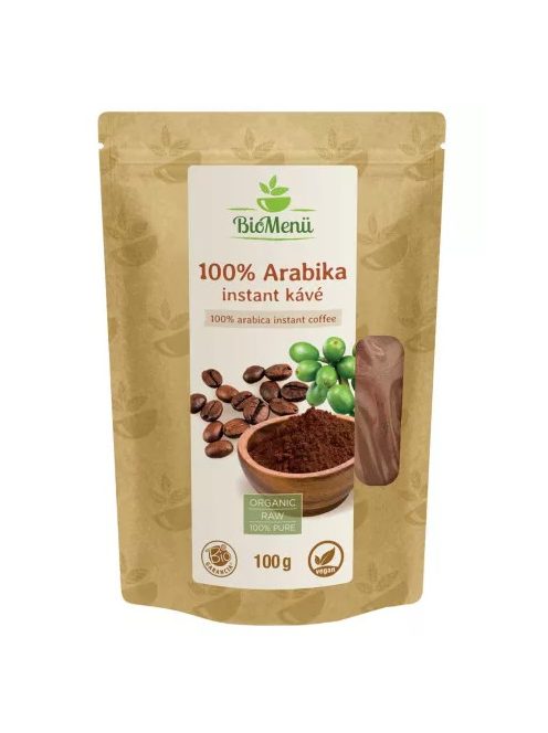 Biomenü Bio 100% Arabica Instant Kávé 100 g