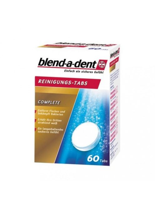 Blend-a-dent Protézistisztító tabletta COMPLETE 60 db 