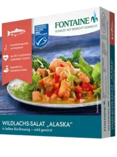   Fontaine Vadlazac saláta bio dresszinggel "Alaszka" 200g