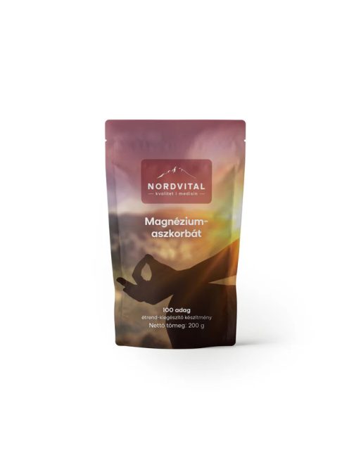 Nordvital Magnézium-aszkorbát por 200 g 