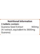 H&B Guarana tabletta 3600 mg 90 db 