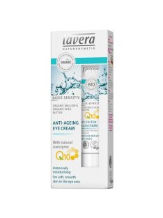   lavera BASIS S Q10 öregedésgátló szemránckrém VEGÁN 15ml 
