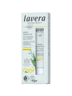   lavera BASIS S Q10 öregedésgátló szemránckrém VEGÁN 15ml 