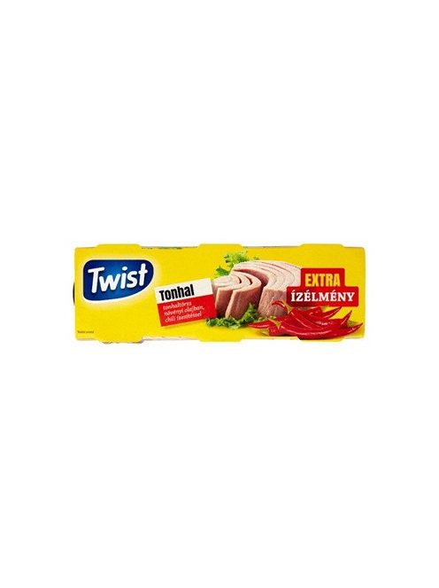 Twist tonhaltörzs növényi olajban édes chili ízesítéssel 240 g