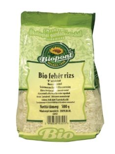 Biopont Bio Fehér Rizs Hosszúszemű 500 g