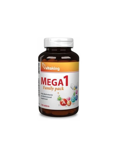 Vitaking mega 1 multivitamin étrend-kiegészítő tabletta family 120 db