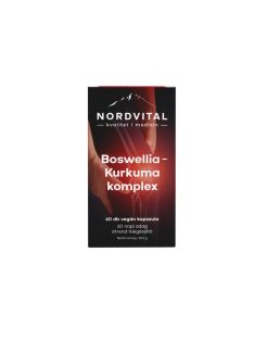 Nordvital Boswellia-Kurkuma Komplex 60 db 
