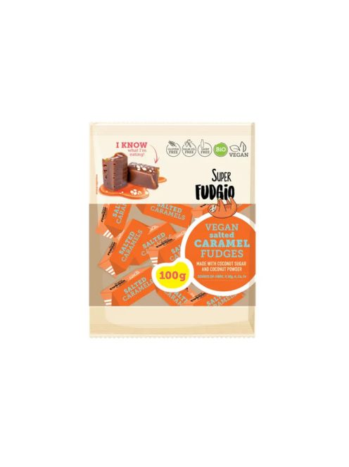 Fudgio Sós karamellás Vegán karamella Bio 100g 