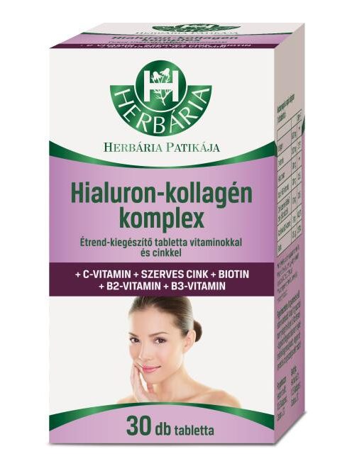 Herbária Hialuron-Kollagén Tabletta 30 db