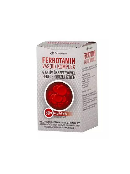 Innopharm ferrotamin rágótabletta 60 db