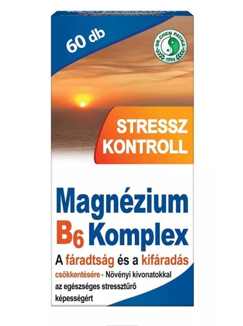 Dr. Chen Stressz Kontrol Magnézium B6 Tabletta 60 db