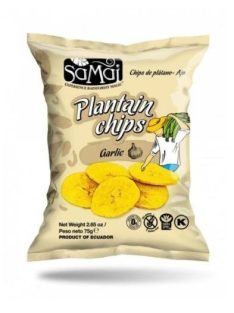 Samai Plantain Chips Fokhagyma 75 g