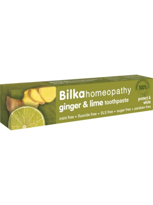 Bilka Fogkrém Homeopátiás Gyömbér-Lime 75 ml