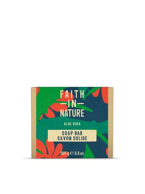 Faith In Nature Szilárd szappan, Aloe vera és ylang-ylang 100g