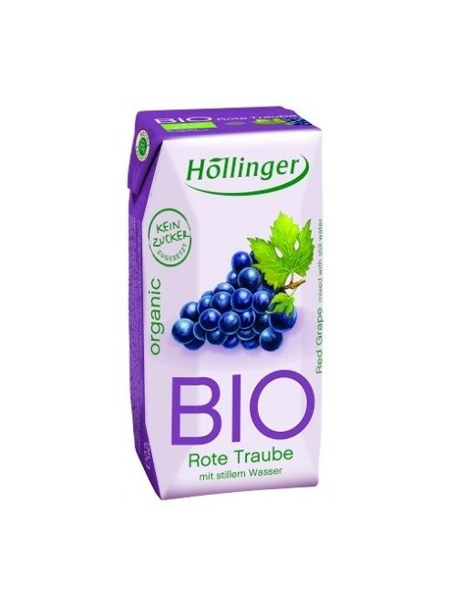 Höllinger Bio gyümölcsital szőlő 200 ml