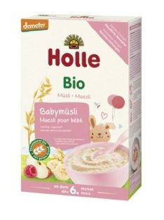   Holle Bio gabonapelyhek babáknak, müzli babáknak, glutén tartalmú 250 g