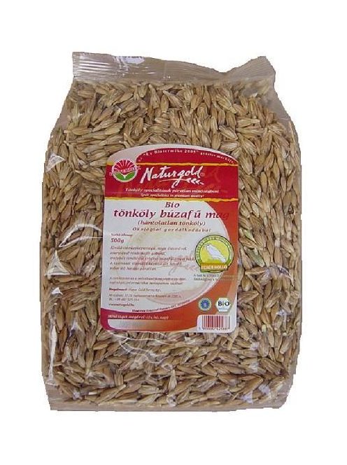 Naturgold Bio tönköly búzafűmag - hántolatlan tönkölybúza, csíráztatáshoz, búzafű készítéséhez 500 g