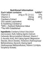 H&B Tőzegáfonya tabletta 400 mg 90 db 