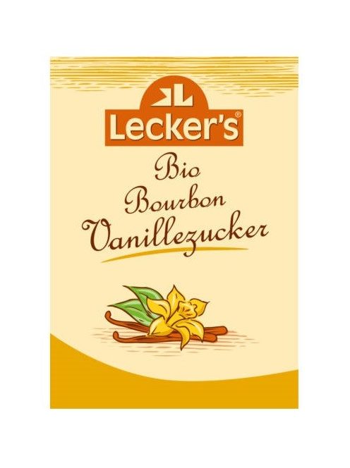 Lecker's Bio Bourbon vaníliás cukor 2x8 g