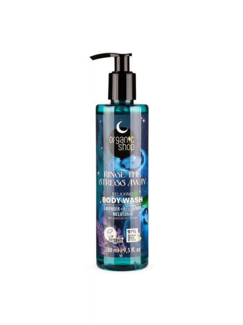 Organic Shop Relaxáló tusfürdő levendulával, áfonyával és melatoninnal 260ml