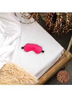   PRANA Basic Lenmag szempárna huzattal Pink (párna és huzat egyben)