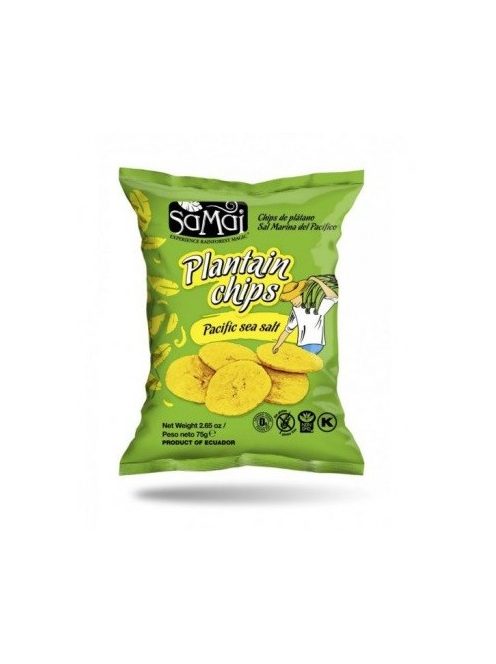 Samai Plantain Chips Tengeri Sós 75 g