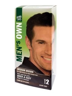   HennaPlus Men's Own Férfi Hajfesték, középbarna 40 ml