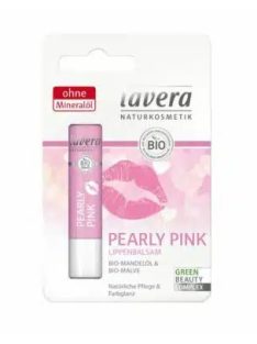 lavera LIPS ajakbalzsam gyöngyház pink VEGÁN 4,5g