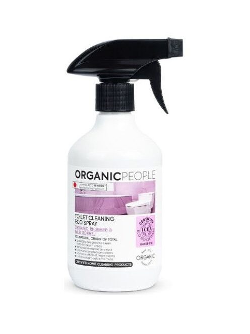 Organic People Öko WC tisztító spray bio rebarbarával és vadsóskával 500 ml