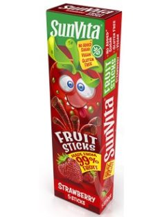 Sunvita Gyümölcsszelet Eper 5*20g 100 g