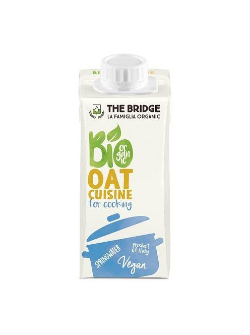The Bridge Bio növényi tejszín, zabtejszín (főzőtejszín) 200 ml