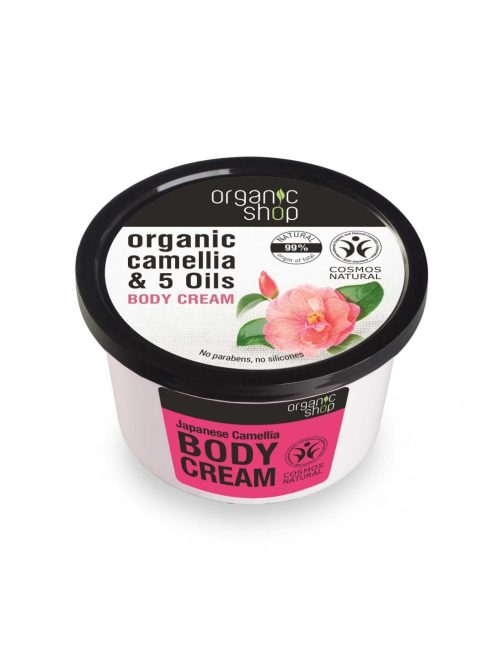 Organic Shop Testápoló krém "Japán Kamélia" 250 ml