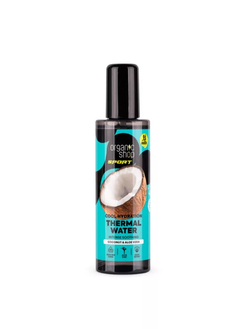 Organic Shop Cool hydration termál testpermet kókuszvízzel és aloe verával 200ml