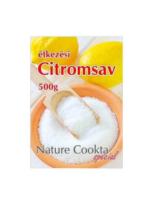 Nature Cookta Étkezési Citromsav 500 g