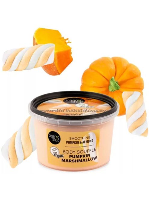Organic Shop Pumpkin Marshmallow kisimító testszuflé sütőtökkel és mandulával 250ml