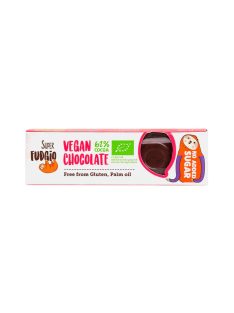 Fudgio Csokoládé rizstejjel cukormentes Bio 40g 