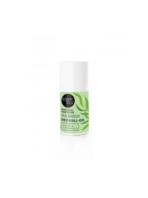 Organic Shop Minősített golyós dezodor algával és 7 ásványi anyaggal 50ml