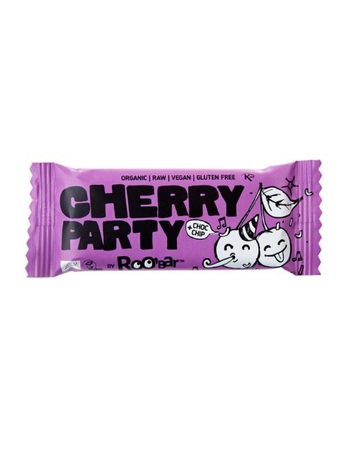 Roobar Cherry party Cseresznyés nyers szelet 30 g 