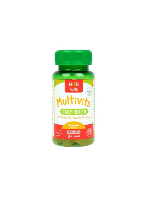 H&B Gyerek 3+ Multivitamin Gumivitamin 30db 
