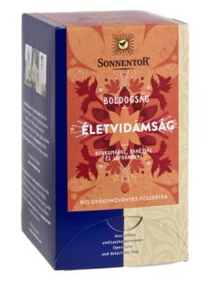   Sonnentor Bio Boldogság - Életvidámság, herbál filteres teakeverék 30 g -- készlet erejéig, a termék lejárati ideje: 2026.06.30