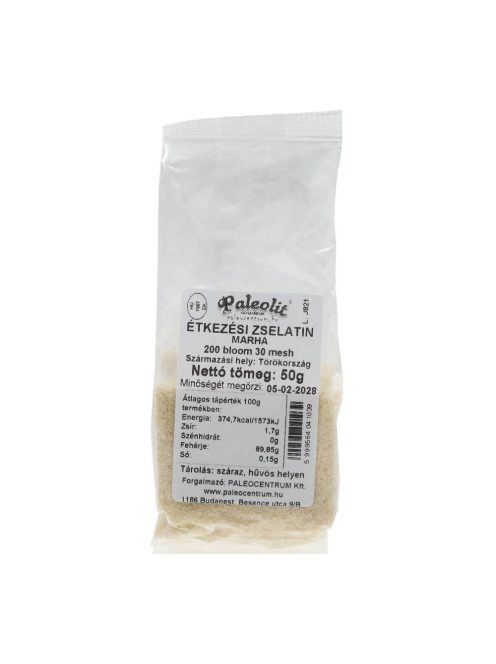 Paleolit Étkezési Zselatin  /marha/ 50 g