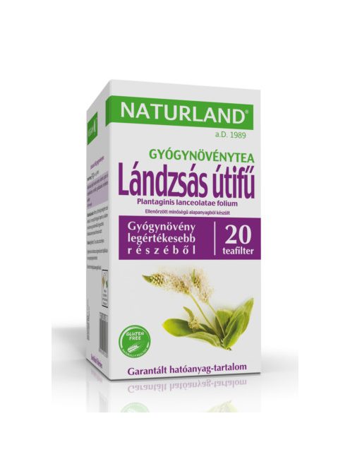 Naturland Lándzsás Útifű Tea 20 filter