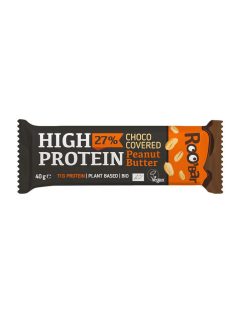 Roobar Bio Csoki mázas Mogyorós fehérjeszelet 40g 