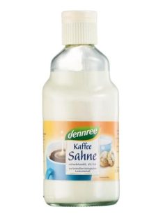   Dennree Bio kávé- és teatejszín (kávétejszín, kávékrém) 165 ml
