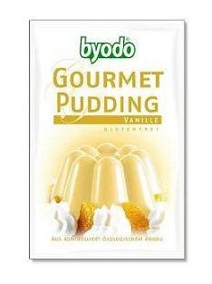 Byodo Bio pudingpor, gluténmentes vaníliás pudingpor 40 g