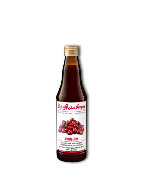 Dr.Steinberger Cranberry Tőzegáfonya Drs 330 ml