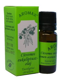   Aromax illóolaj, Citromos eukaliptusz olaj (Eucalyptus citriodora) 10 ml