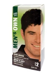   HennaPlus Men's Own Férfi Hajfesték, sötétbarna 40 ml