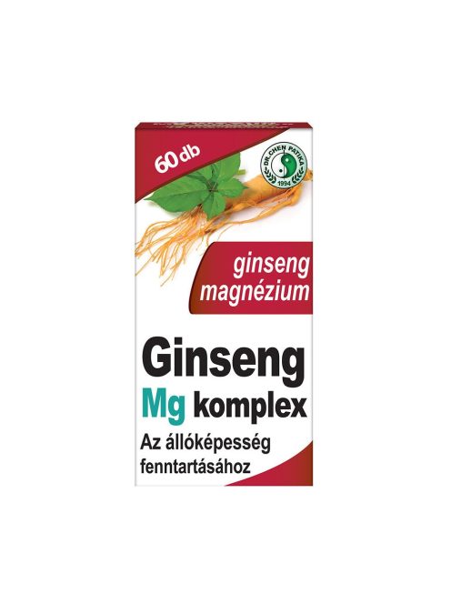 Dr. Chen Ginseng Mg-Komplex Kapszula 60 db