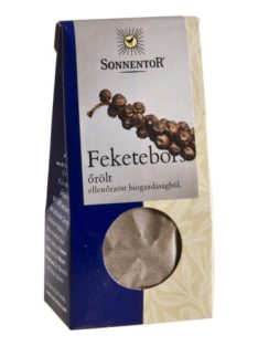 Sonnentor Bio fűszerek, fekete bors őrölt 50 g
